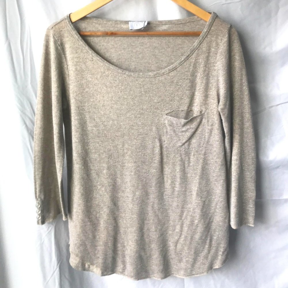 T Los Angeles 3/4 Sleeve Top